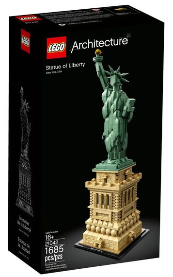 Конструктор LEGO Architecture Статуя Свободи 21042 | Зображення 4