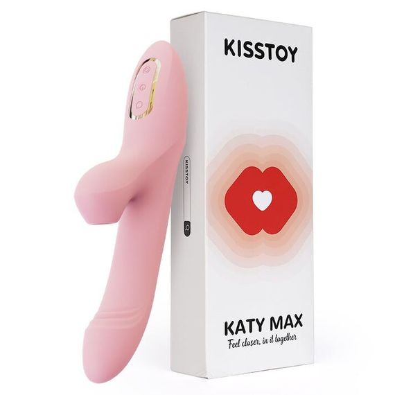 Вібратор-кролик з обертанням стовбура та вакуумною стимуляцією KISSTOY Katy Max | Зображення 4