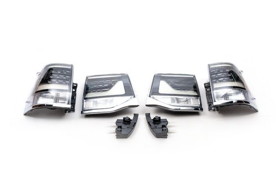 Задняя оптика 2016-2024 (Executive Black) для Toyota Land Cruiser 200 | Зображення 7