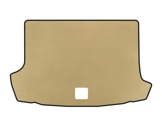 Килимок в багажник EVA V2 (5-ти дверний, Бежевий) для Volkswagen T-Roc