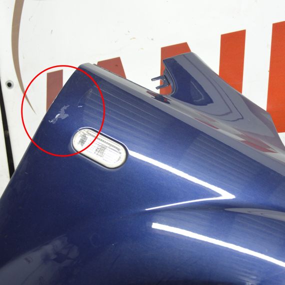 Крило переднє праве Ford Focus II 2004-2008 дорестайл Крило переднє праве синє Форд Фокус 2 4M51A16570AD | Зображення 3