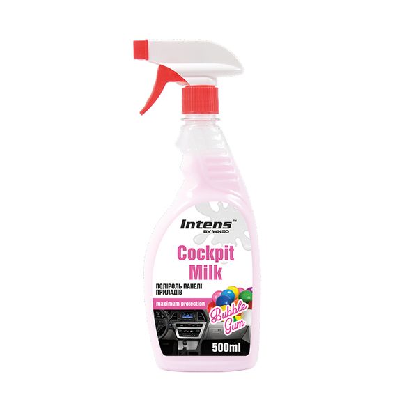 COCKPIT MILK INTENSE Bubble Gum поліроль - молочко для панелі приладів 500 мл 810730