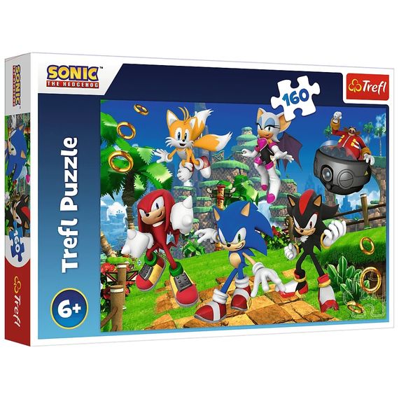 Пазл Trefl Sonic Соник і друзі 160 елементів (5900511154214)