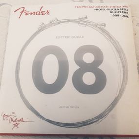 Струни струни Fender Yngwie Malmsteen НІКЕЛЕВІ для електрогітари електрогітрогітарі 008-046