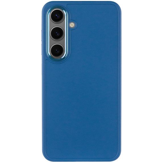 TPU чехол Bonbon Metal Style для Samsung Galaxy S24 Синий / Denim Blue | Зображення 1