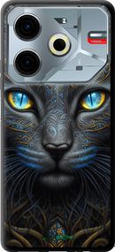 Чохол на Tecno POVA 6 Neo Кішка "5548b-3753-2448"