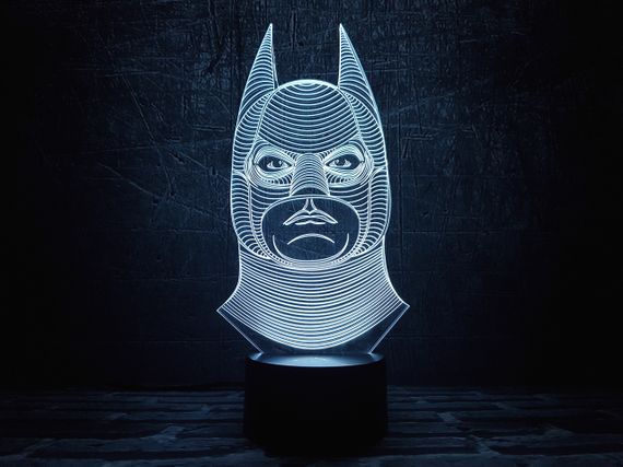 Змінна пластина для 3D каганця "Бетмен 1" 3DTOYSLAMP