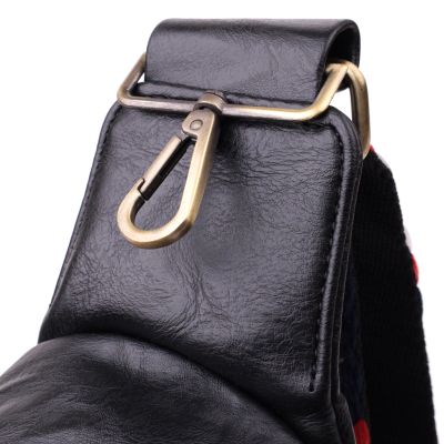 Сумка Vintage Жіноча слінг через плече з екошкіри Чорна (sale_15117) | Зображення 9