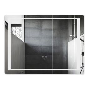 Дзеркало Kroner KRP Spiegel HR2 - 8060 з LED-підсвічуванням та антизапотіванням