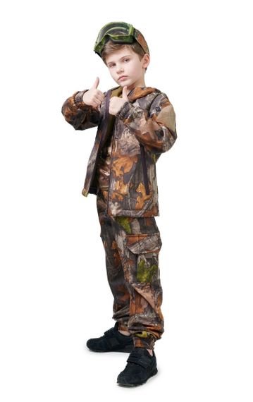 Костюм дитячий ARMY KIDS Скаут Soft-Shell теплий камуфляж Дубок | Зображення 1