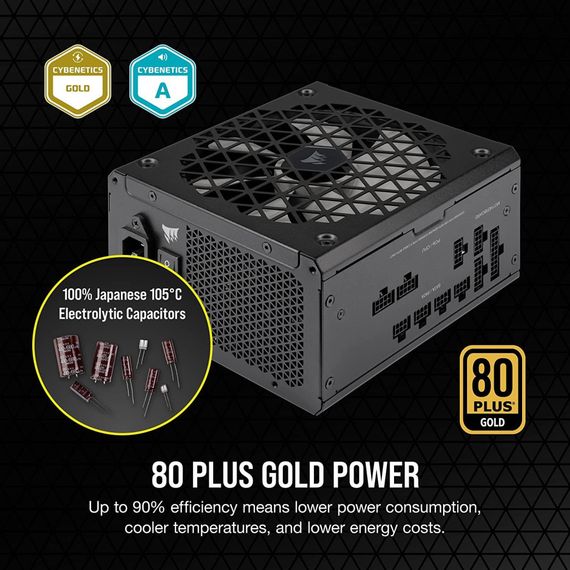 Блок питания Corsair 750W RM750x Shift PCIE5 (CP-9020251-EU) | Зображення 2