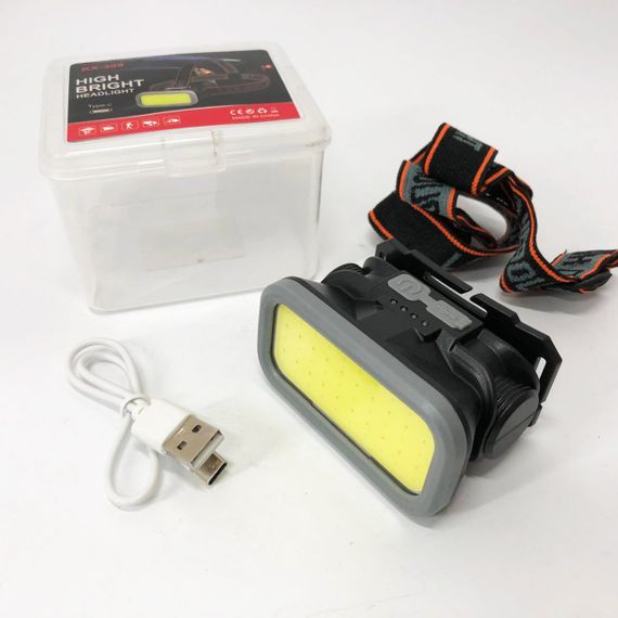 Тактичний ліхтар з ремінцем для голови, Ліхтарик на голову для домашніх робіт, Налобний прожектор VA-84 | Зображення 6