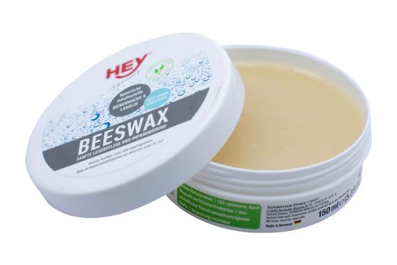 Просочення для взуття на воску Hey-Sport Beeswax Proof 150мл, Водовідштовхуючий засіб бджолиний віск ланолін | Зображення 2