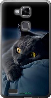 Чохол на Huawei Ascend Mate 7 Димчастий кіт "825u-140-2448"