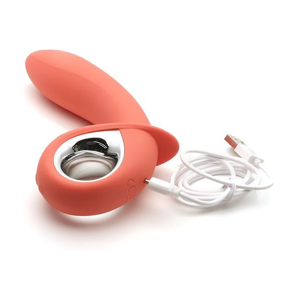 Анальний вібратор KisToy Klein Orange з кінчиком, що надувається, unisex, діаметр 3,5-5 см | Зображення 9