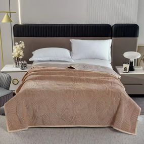 Покривало Soho 200х220 см Velvet Light Brown