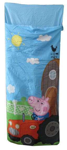 Літній спальний мішок дитячий 170х70 Peppa Pig блакитний | Зображення 2