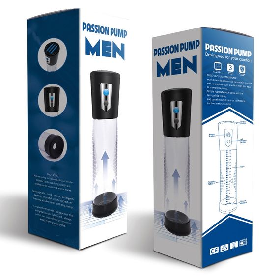 Автоматична вакуумна помпа CANWIN Passion Pump Men - P401A Sex Aura | Зображення 7