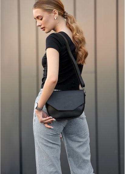 Сумка жіноча Sambag Leoma WITH Чорна 27 х 8 х 18 см (53050001) | Зображення 7