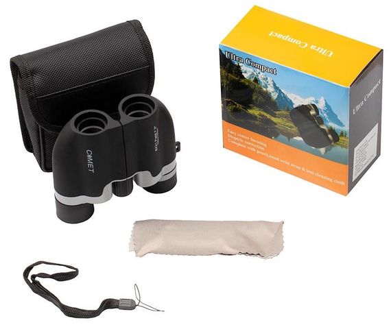 Бінокль Comet Pro Pocket LR-083 (8X21), чорний, в чохлі | Зображення 9