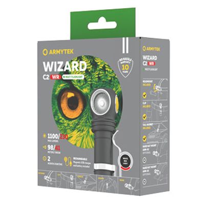 Ліхтар Armytek Wizard C2 WR Marnet USB Red/White (F06901C) | Зображення 8