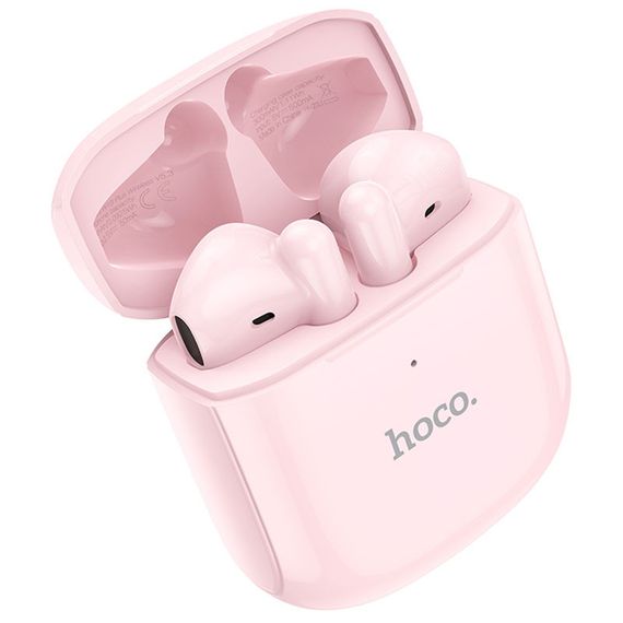 Бездротові TWS навушники Hoco EW19 Plus Pink | Зображення 1