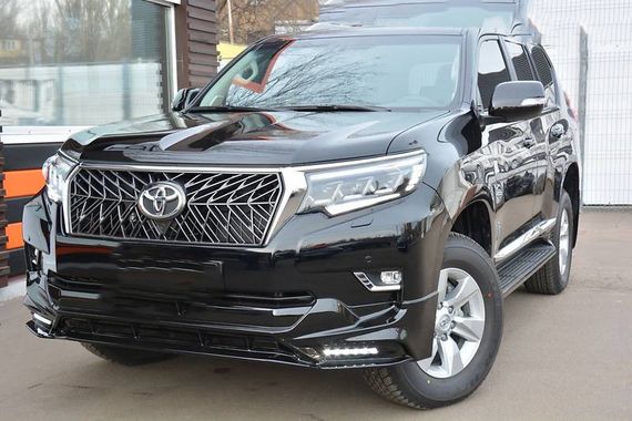 Решітка 2017-2024 (TRD) Тільки решітка (без хром війок) для Toyota Land Cruiser Prado 150 | Зображення 1