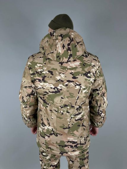 Куртка зимняя тактическая Ultimatum Soft Shell Мультикам на стеганной подкладке | Зображення 3