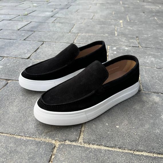 Современные замшевые мужские мокасины 40 размер | Зображення 1