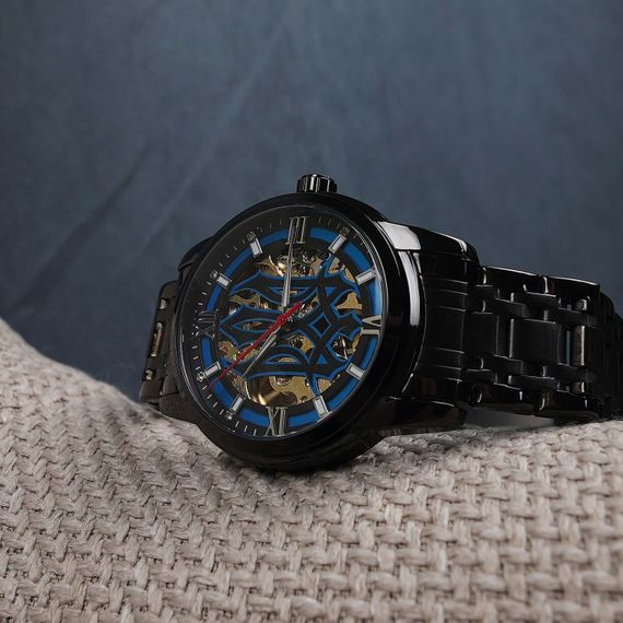 Класичний чоловічий годинник Awarder 025 Sharp Black-Blue | Зображення 8