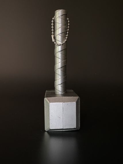 Відкривачка Молот Тора — стильний сувенір із пластику у скандинавському стилі 16см | Зображення 2