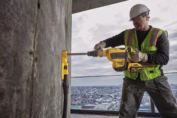 Перфоратор акумуляторний DeWALT SDS-Max 54 В XR FlexVolt без АКБ та ЗП DCH614N | Зображення 2