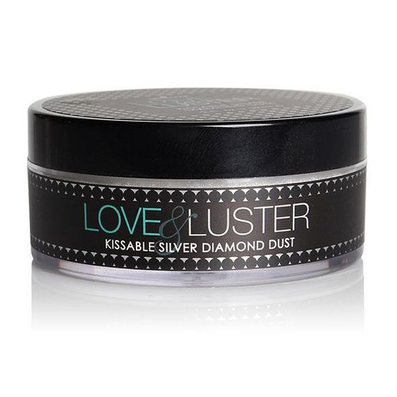 Мерцающая пудра для тела Sensuva - Love & Luster Kissable Diamond Dust (19 г) съедобная, без сахара