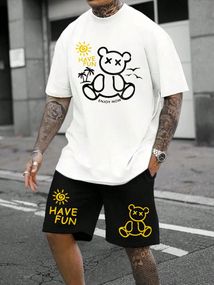 Комплект футболка та шорти ДТФ