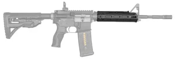 Цівка FAB Defense VANGUARD AR15 M-LOK. Колір - чорний | Зображення 3