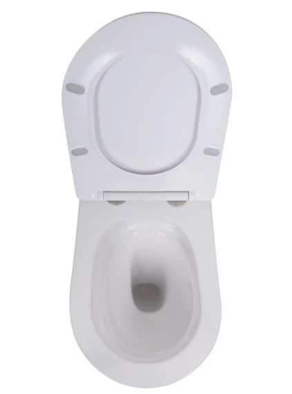 Набір Qtap Nest 4 в 1 підвісний унітаз Robin Ultra Quiet 520x365x365 + комплект інсталяції QT13332381AW47499 | Зображення 3