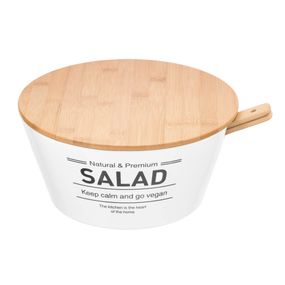 Салатниця з кришкою та приладами Ardesto Midori AR0964 27.6х12.5 см 4 предмети