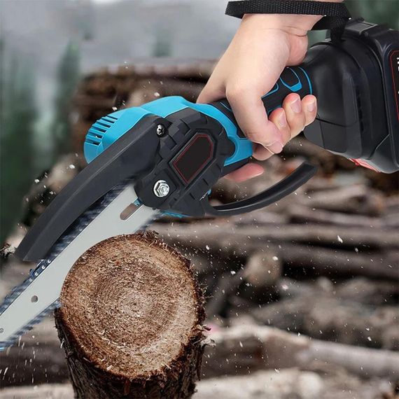 Акумуляторна міні пила 24В, 1500 мАг, з 2-ма акумуляторами та кейсом, TL 0600 / Ланцюгова електропила / Ручна електрична пилка | Зображення 1