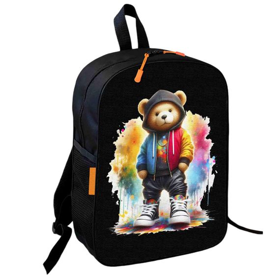 Рюкзак шкільний дитячий Ведмідь Тедді 36х27 см підлітковий для хлопчика, дівчинки (3996)
