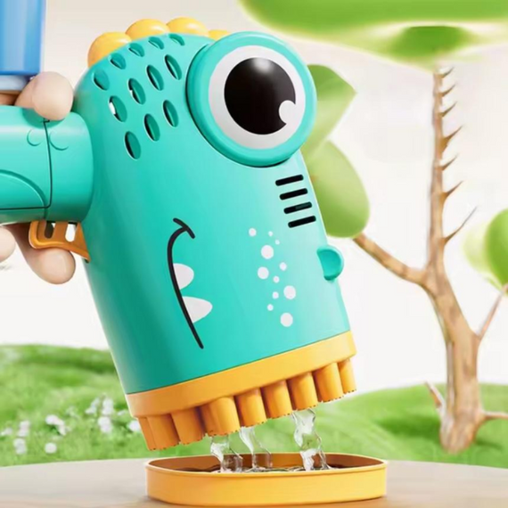 Дитячий автоматичний пістолет-кулемет для мильних бульбашок, генератор мильних бульбашок | Зображення 9