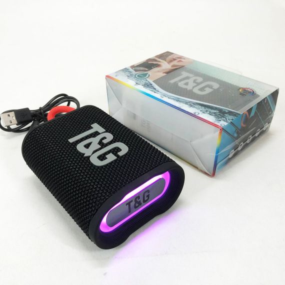 Блютуз-колонка з usb-портом, Блютуз колонка з гарною підсвіткою, Колонка для вечірки TH-90 | Зображення 1