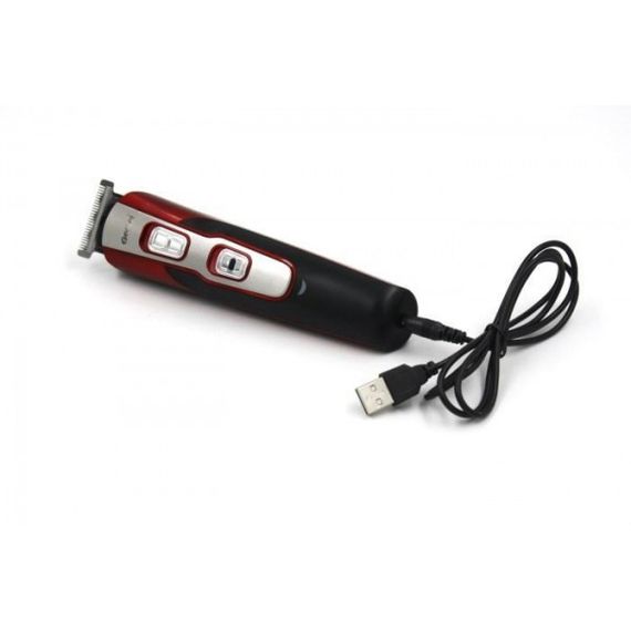 Машинка для стрижки 10в1 GEMEI GM-592, окантовочная машинка, подстригательная машинка. DA-226 Цвет: красный | Зображення 5