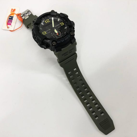 Годинники спортивні армійські SKMEI 1965AG, Спортивні годинники чоловічі водонепроникні HS-51 | Зображення 4