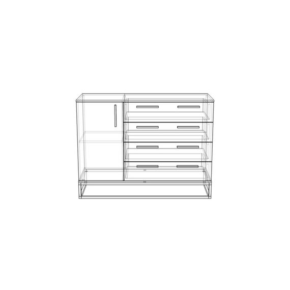 Комод Тіса-меблі АКМ-444 120х90х45 | Зображення 1