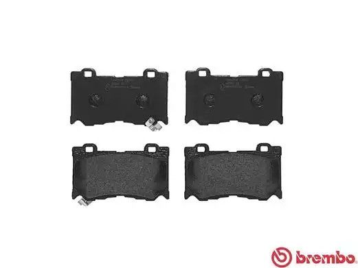 Колодки гальмівні дискові 370Z 3.7 06.09-,370Z ROADSTER 3.7 01/10 — перед. ( BREMBO), BREMBO (P56089) | Зображення 1