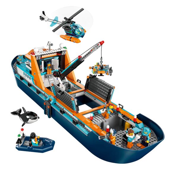 Конструктор LEGO City Арктический исследовательский корабль 60368 | Зображення 8