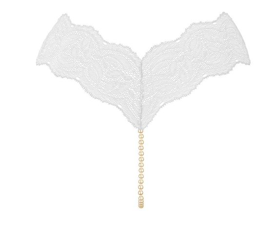 Стрінги Bracli Tonga Paris Білі S | Зображення 1