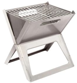 Гриль вугільний Bo-Camp Notebook/Fire Basket Compact Silver (8108347) (DAS301445)