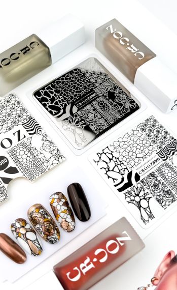 Пластина для стемпінгу Crooz 05 (6 х 6см) | Зображення 2