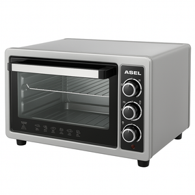 Переносная настольная электрическая духовка ASEL AF-33-23 1300 Вт 33 Л, Мультипечь с функцией гриля FX-89